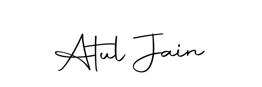 Make a short Atul Jain signature style. Manage your documents anywhere anytime using Autography-DOLnW. Create and add eSignatures, submit forms, share and send files easily. Atul Jain signature style 10 images and pictures png