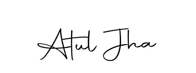 Make a short Atul Jha signature style. Manage your documents anywhere anytime using Autography-DOLnW. Create and add eSignatures, submit forms, share and send files easily. Atul Jha signature style 10 images and pictures png