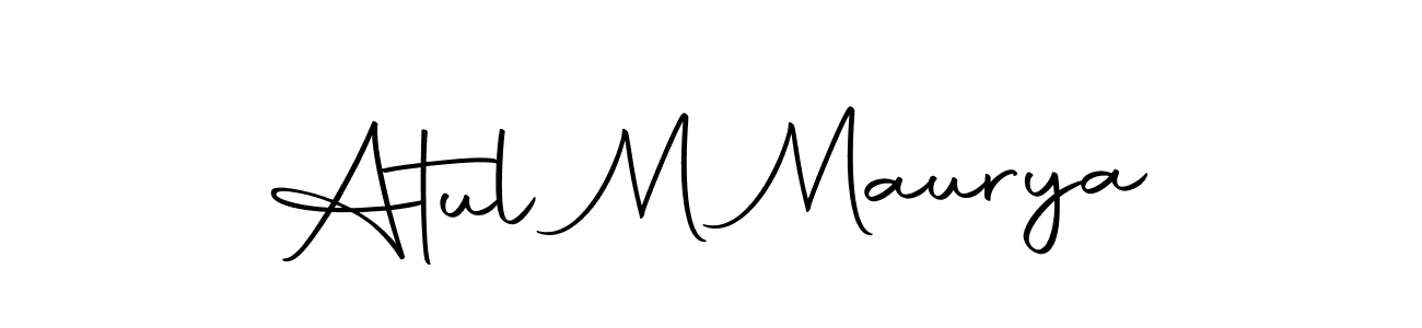 Here are the top 10 professional signature styles for the name Atul M Maurya. These are the best autograph styles you can use for your name. Atul M Maurya signature style 10 images and pictures png