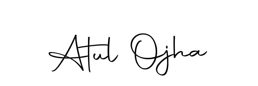 You can use this online signature creator to create a handwritten signature for the name Atul Ojha. This is the best online autograph maker. Atul Ojha signature style 10 images and pictures png