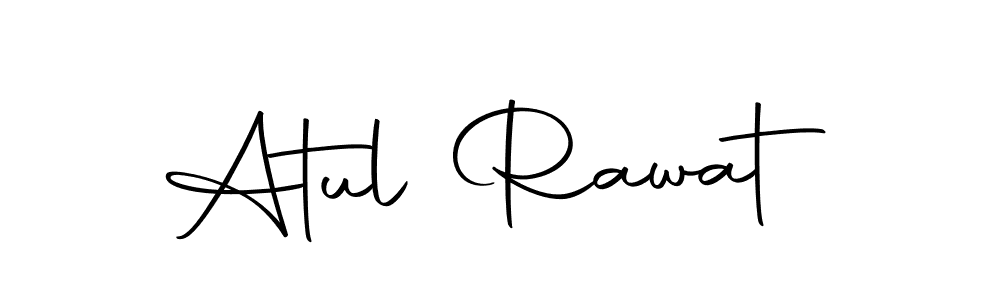 Create a beautiful signature design for name Atul Rawat. With this signature (Autography-DOLnW) fonts, you can make a handwritten signature for free. Atul Rawat signature style 10 images and pictures png