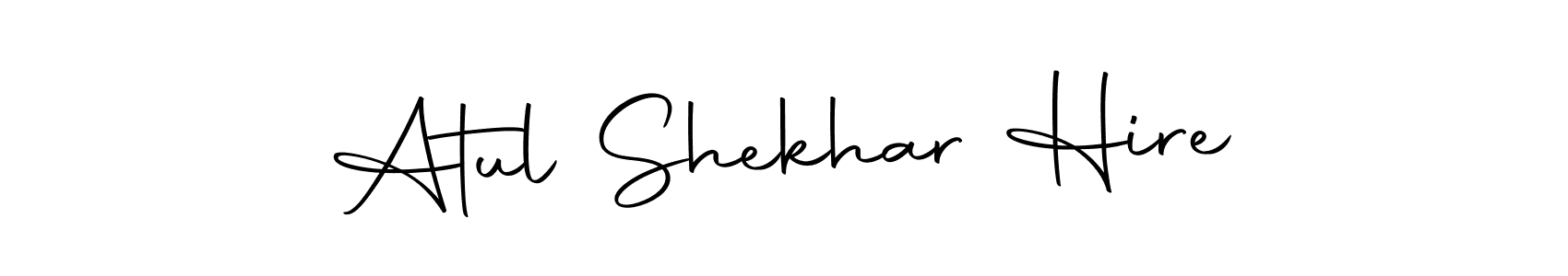 You can use this online signature creator to create a handwritten signature for the name Atul Shekhar Hire. This is the best online autograph maker. Atul Shekhar Hire signature style 10 images and pictures png