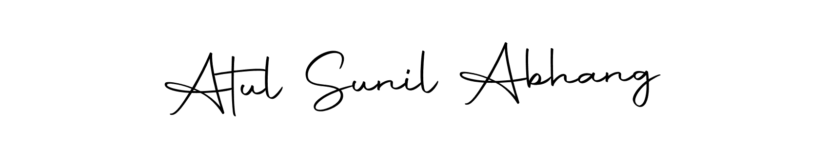 Once you've used our free online signature maker to create your best signature Autography-DOLnW style, it's time to enjoy all of the benefits that Atul Sunil Abhang name signing documents. Atul Sunil Abhang signature style 10 images and pictures png