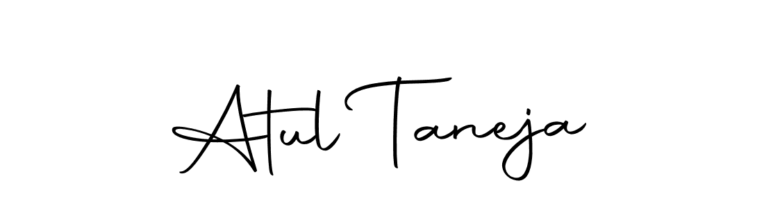 Make a beautiful signature design for name Atul Taneja. With this signature (Autography-DOLnW) style, you can create a handwritten signature for free. Atul Taneja signature style 10 images and pictures png