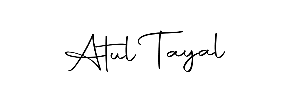 if you are searching for the best signature style for your name Atul Tayal. so please give up your signature search. here we have designed multiple signature styles  using Autography-DOLnW. Atul Tayal signature style 10 images and pictures png