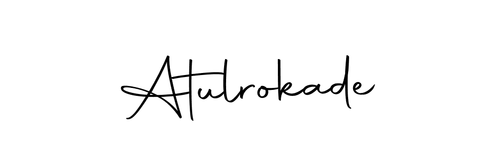 You can use this online signature creator to create a handwritten signature for the name Atulrokade. This is the best online autograph maker. Atulrokade signature style 10 images and pictures png