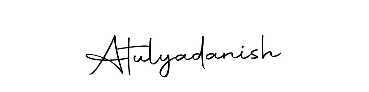 How to Draw Atulyadanish signature style? Autography-DOLnW is a latest design signature styles for name Atulyadanish. Atulyadanish signature style 10 images and pictures png