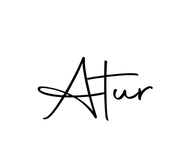 Create a beautiful signature design for name Atur. With this signature (Autography-DOLnW) fonts, you can make a handwritten signature for free. Atur signature style 10 images and pictures png