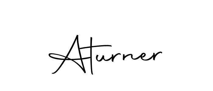 It looks lik you need a new signature style for name Aturner. Design unique handwritten (Autography-DOLnW) signature with our free signature maker in just a few clicks. Aturner signature style 10 images and pictures png