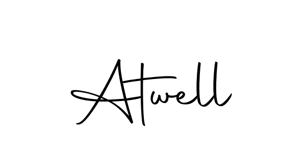 Make a beautiful signature design for name Atwell. With this signature (Autography-DOLnW) style, you can create a handwritten signature for free. Atwell signature style 10 images and pictures png
