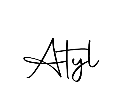 Similarly Autography-DOLnW is the best handwritten signature design. Signature creator online .You can use it as an online autograph creator for name Atyl. Atyl signature style 10 images and pictures png