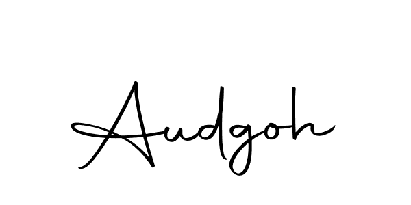 Make a beautiful signature design for name Audgoh. Use this online signature maker to create a handwritten signature for free. Audgoh signature style 10 images and pictures png