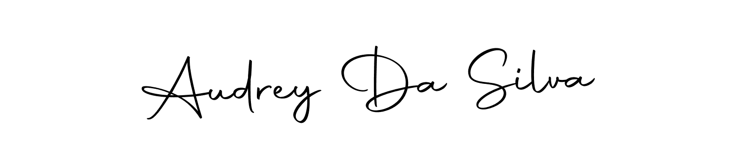 if you are searching for the best signature style for your name Audrey Da Silva. so please give up your signature search. here we have designed multiple signature styles  using Autography-DOLnW. Audrey Da Silva signature style 10 images and pictures png