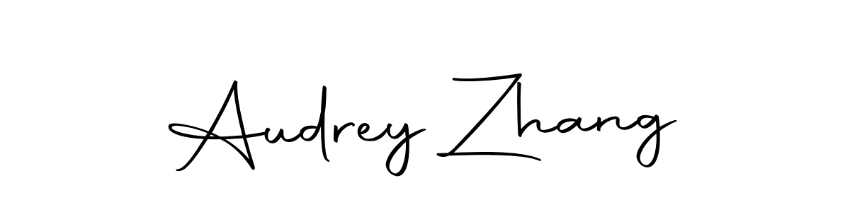 Make a short Audrey Zhang signature style. Manage your documents anywhere anytime using Autography-DOLnW. Create and add eSignatures, submit forms, share and send files easily. Audrey Zhang signature style 10 images and pictures png