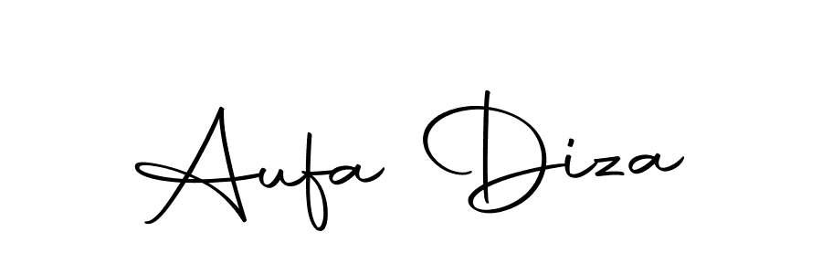 Design your own signature with our free online signature maker. With this signature software, you can create a handwritten (Autography-DOLnW) signature for name Aufa Diza. Aufa Diza signature style 10 images and pictures png