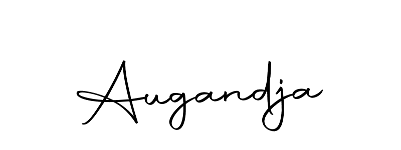 How to make Augandja name signature. Use Autography-DOLnW style for creating short signs online. This is the latest handwritten sign. Augandja signature style 10 images and pictures png