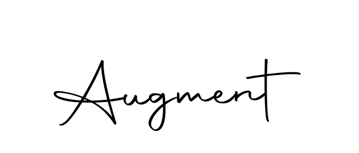Create a beautiful signature design for name Augment. With this signature (Autography-DOLnW) fonts, you can make a handwritten signature for free. Augment signature style 10 images and pictures png