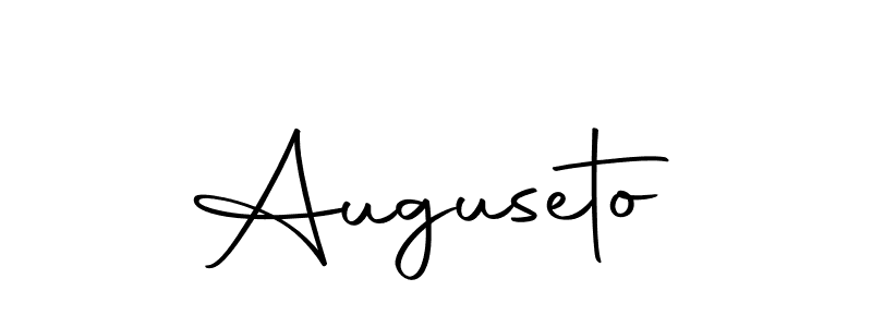 Also we have Auguseto name is the best signature style. Create professional handwritten signature collection using Autography-DOLnW autograph style. Auguseto signature style 10 images and pictures png