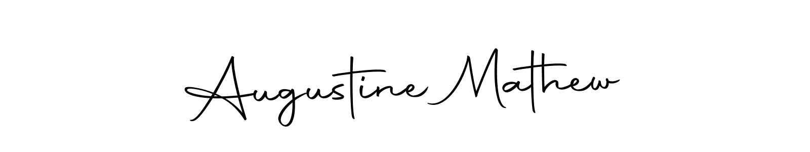 How to make Augustine Mathew signature? Autography-DOLnW is a professional autograph style. Create handwritten signature for Augustine Mathew name. Augustine Mathew signature style 10 images and pictures png