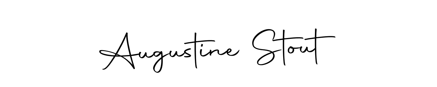 Also we have Augustine Stout name is the best signature style. Create professional handwritten signature collection using Autography-DOLnW autograph style. Augustine Stout signature style 10 images and pictures png