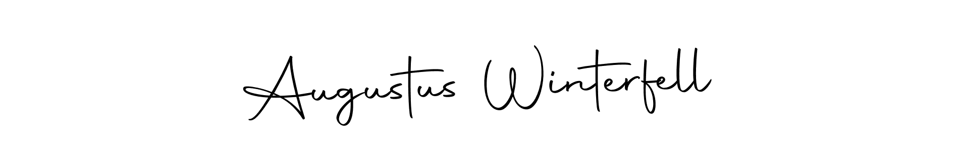 You should practise on your own different ways (Autography-DOLnW) to write your name (Augustus Winterfell) in signature. don't let someone else do it for you. Augustus Winterfell signature style 10 images and pictures png
