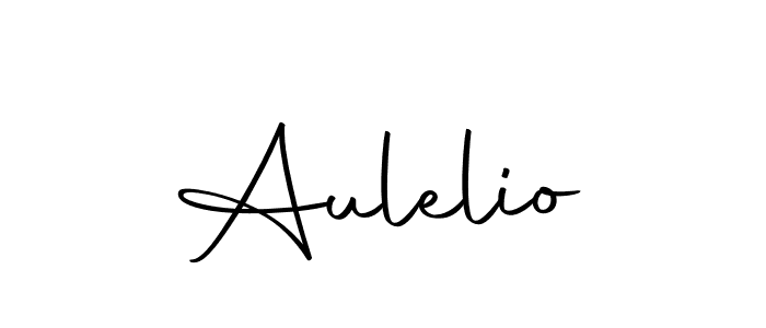 Design your own signature with our free online signature maker. With this signature software, you can create a handwritten (Autography-DOLnW) signature for name Aulelio. Aulelio signature style 10 images and pictures png