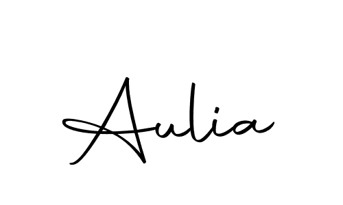 Make a beautiful signature design for name Aulia. With this signature (Autography-DOLnW) style, you can create a handwritten signature for free. Aulia signature style 10 images and pictures png