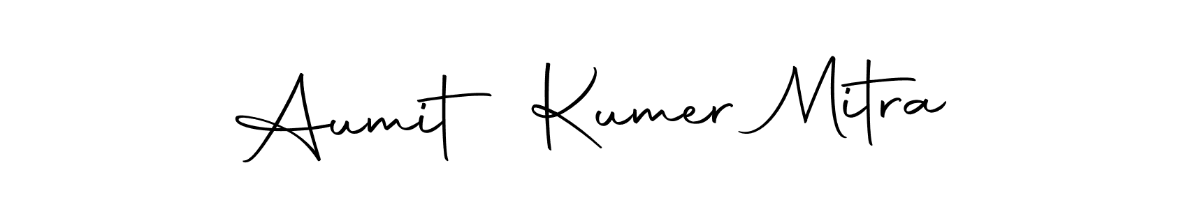 Make a beautiful signature design for name Aumit Kumer Mitra. Use this online signature maker to create a handwritten signature for free. Aumit Kumer Mitra signature style 10 images and pictures png