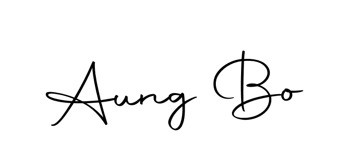 Aung Bo stylish signature style. Best Handwritten Sign (Autography-DOLnW) for my name. Handwritten Signature Collection Ideas for my name Aung Bo. Aung Bo signature style 10 images and pictures png