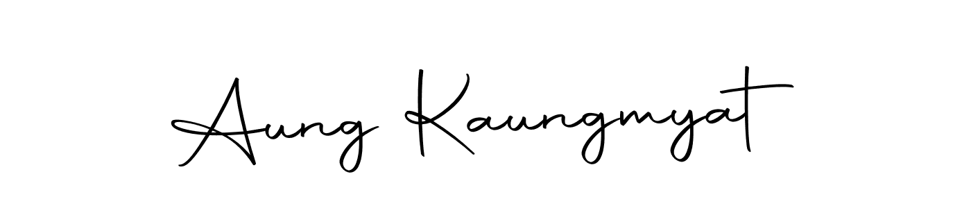 if you are searching for the best signature style for your name Aung Kaungmyat. so please give up your signature search. here we have designed multiple signature styles  using Autography-DOLnW. Aung Kaungmyat signature style 10 images and pictures png