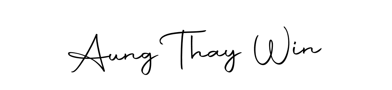 It looks lik you need a new signature style for name Aung Thay Win. Design unique handwritten (Autography-DOLnW) signature with our free signature maker in just a few clicks. Aung Thay Win signature style 10 images and pictures png