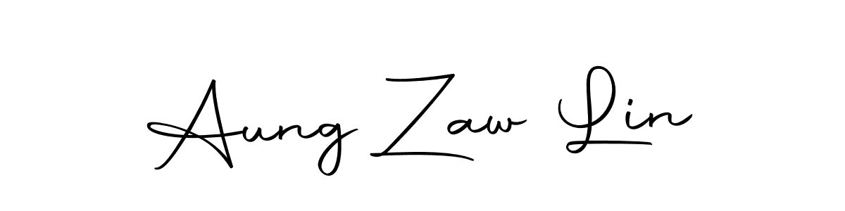 You should practise on your own different ways (Autography-DOLnW) to write your name (Aung Zaw Lin) in signature. don't let someone else do it for you. Aung Zaw Lin signature style 10 images and pictures png