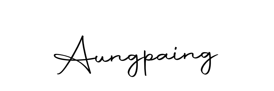 This is the best signature style for the Aungpaing name. Also you like these signature font (Autography-DOLnW). Mix name signature. Aungpaing signature style 10 images and pictures png