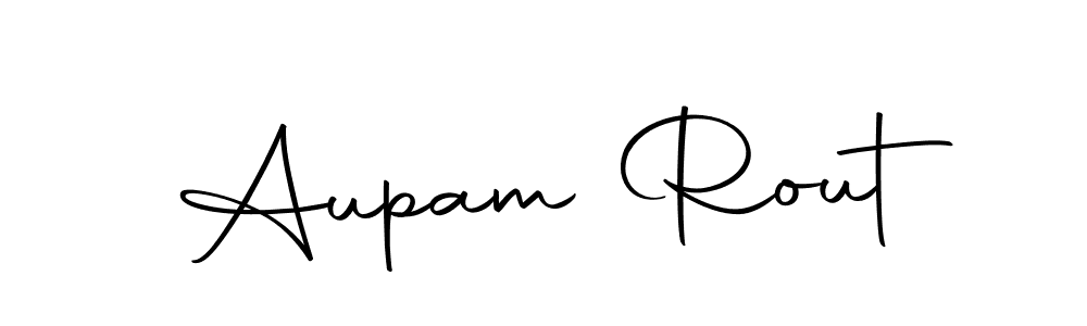 You should practise on your own different ways (Autography-DOLnW) to write your name (Aupam Rout) in signature. don't let someone else do it for you. Aupam Rout signature style 10 images and pictures png
