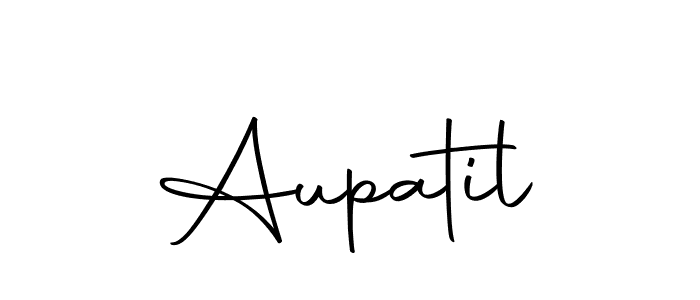 You should practise on your own different ways (Autography-DOLnW) to write your name (Aupatil) in signature. don't let someone else do it for you. Aupatil signature style 10 images and pictures png
