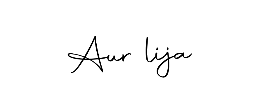 if you are searching for the best signature style for your name Aurēlija. so please give up your signature search. here we have designed multiple signature styles  using Autography-DOLnW. Aurēlija signature style 10 images and pictures png