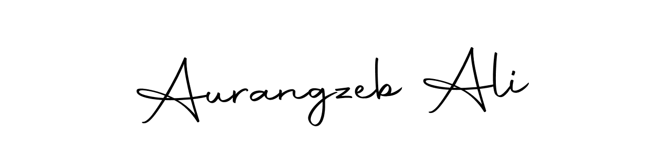 How to make Aurangzeb Ali name signature. Use Autography-DOLnW style for creating short signs online. This is the latest handwritten sign. Aurangzeb Ali signature style 10 images and pictures png