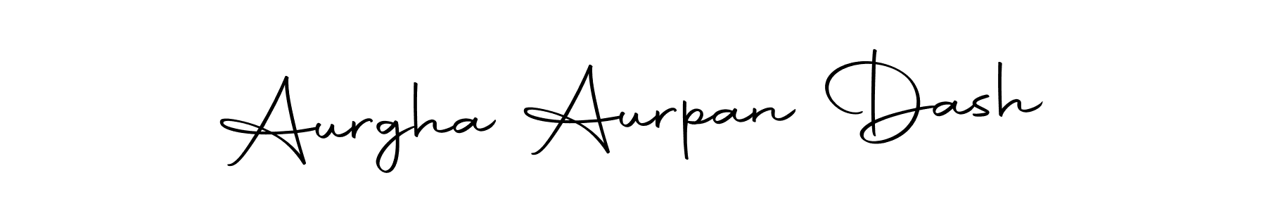 Make a beautiful signature design for name Aurgha Aurpan Dash. With this signature (Autography-DOLnW) style, you can create a handwritten signature for free. Aurgha Aurpan Dash signature style 10 images and pictures png