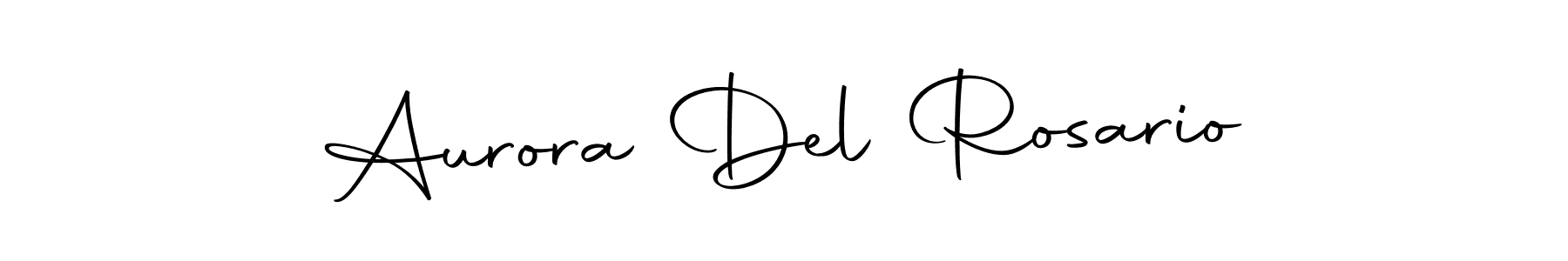 Make a beautiful signature design for name Aurora Del Rosario. Use this online signature maker to create a handwritten signature for free. Aurora Del Rosario signature style 10 images and pictures png
