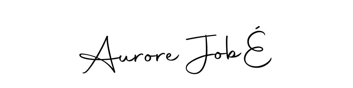 Make a beautiful signature design for name Aurore JobÉ. Use this online signature maker to create a handwritten signature for free. Aurore JobÉ signature style 10 images and pictures png