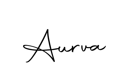 You should practise on your own different ways (Autography-DOLnW) to write your name (Aurva) in signature. don't let someone else do it for you. Aurva signature style 10 images and pictures png