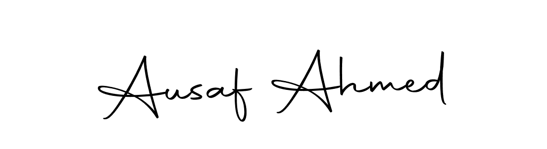 Make a beautiful signature design for name Ausaf Ahmed. With this signature (Autography-DOLnW) style, you can create a handwritten signature for free. Ausaf Ahmed signature style 10 images and pictures png