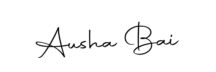 if you are searching for the best signature style for your name Ausha Bai. so please give up your signature search. here we have designed multiple signature styles  using Autography-DOLnW. Ausha Bai signature style 10 images and pictures png