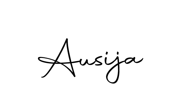 You can use this online signature creator to create a handwritten signature for the name Ausija. This is the best online autograph maker. Ausija signature style 10 images and pictures png