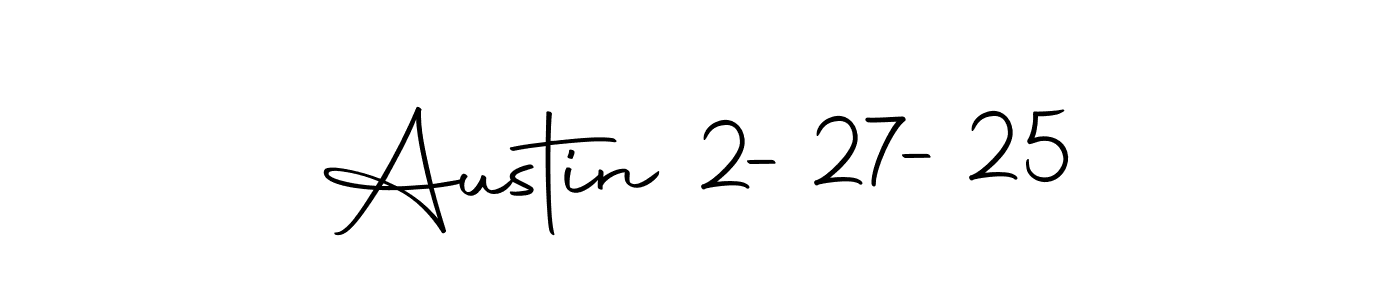 Make a beautiful signature design for name Austin 2-27-25. Use this online signature maker to create a handwritten signature for free. Austin 2-27-25 signature style 10 images and pictures png