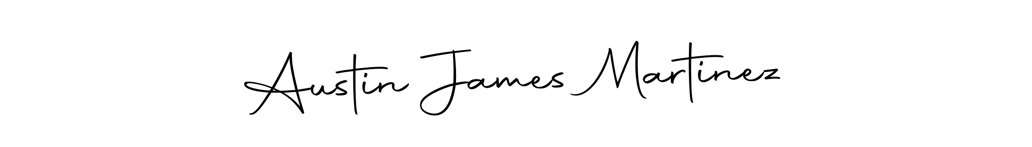 Design your own signature with our free online signature maker. With this signature software, you can create a handwritten (Autography-DOLnW) signature for name Austin James Martinez. Austin James Martinez signature style 10 images and pictures png