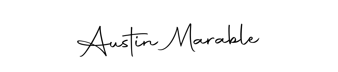 Also we have Austin Marable name is the best signature style. Create professional handwritten signature collection using Autography-DOLnW autograph style. Austin Marable signature style 10 images and pictures png