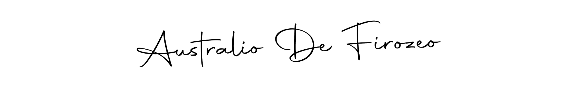 Here are the top 10 professional signature styles for the name Australio De Firozeo. These are the best autograph styles you can use for your name. Australio De Firozeo signature style 10 images and pictures png