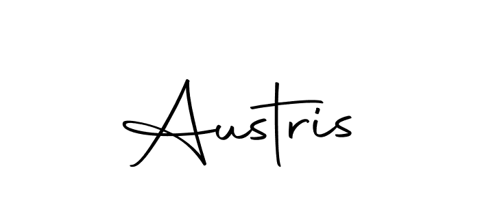 Design your own signature with our free online signature maker. With this signature software, you can create a handwritten (Autography-DOLnW) signature for name Austris. Austris signature style 10 images and pictures png