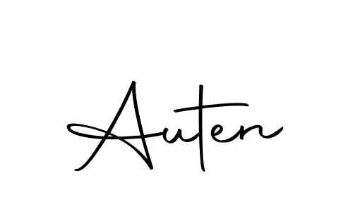 How to make Auten name signature. Use Autography-DOLnW style for creating short signs online. This is the latest handwritten sign. Auten signature style 10 images and pictures png